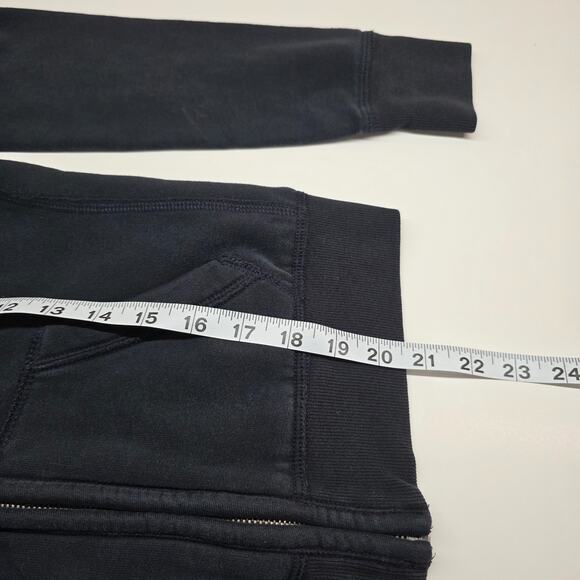 VTG Abercrombie & Fitch Full Zip Hoodie Moose Logo Jacket Women Small - Picture 11 of 11